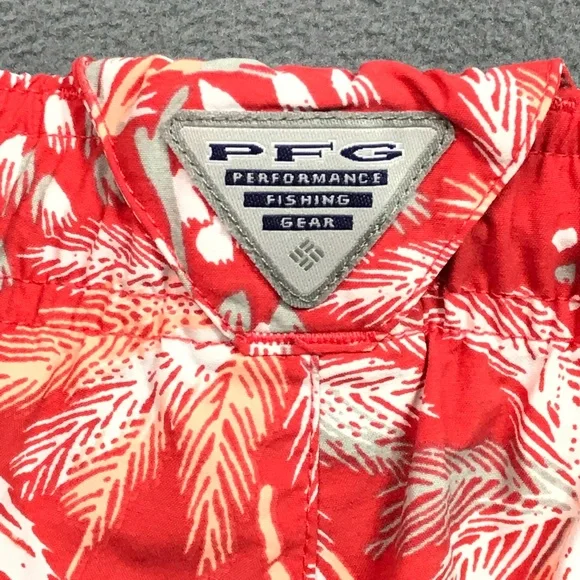 Columbia PFG Shorts Mens XXL Backcast Unlined UPF 50 Omni Shade Fish Swim 5 inch - Picture 2 of 12